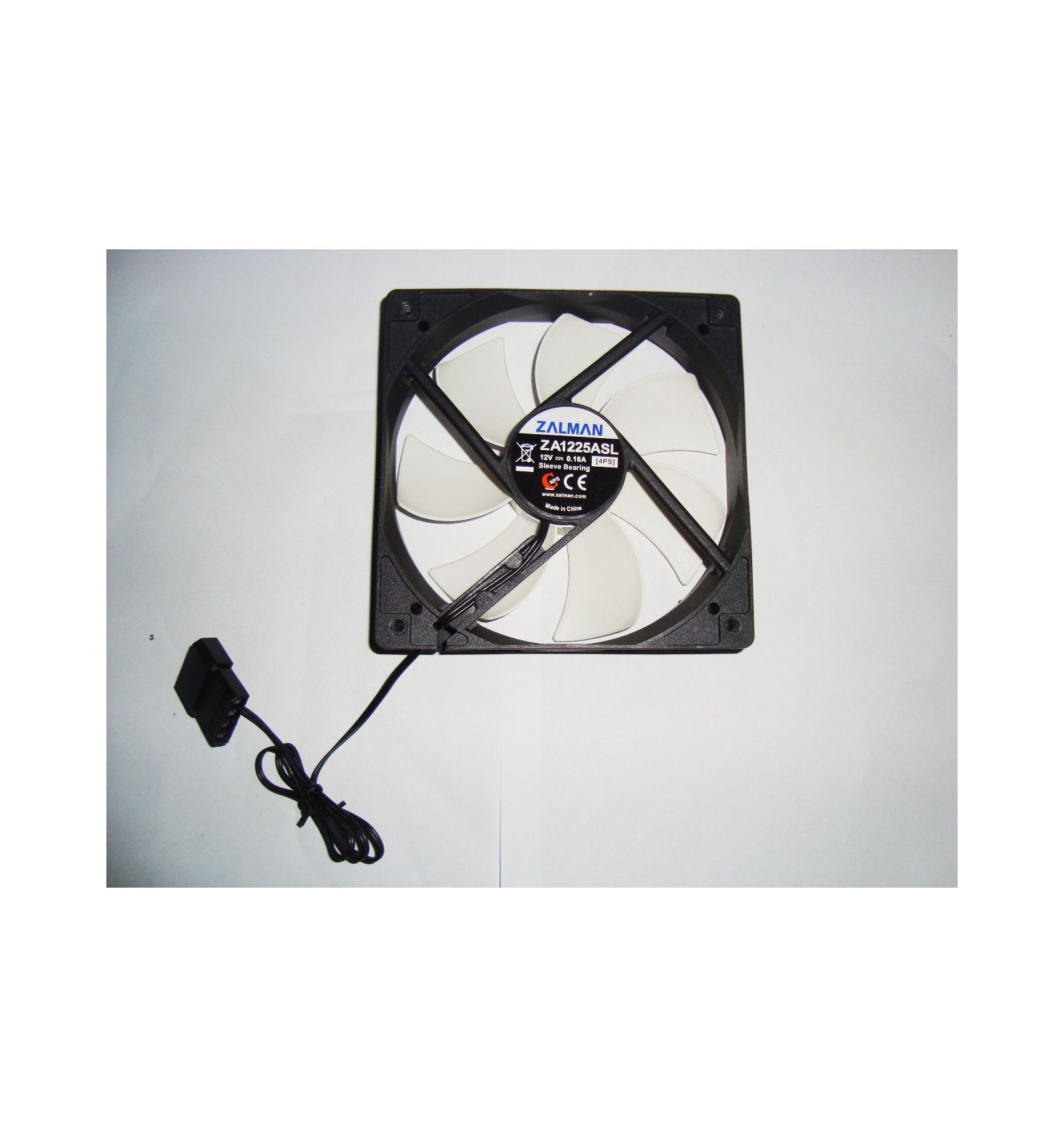 Ventilateur 12 cm noir ZA1225ASL Zalman magasin informatique Cap 3000 ...