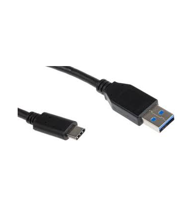 Câble USB-C mâle - USB A mâle plat 1 m 0-CABUSBC31PLAT100N Heden