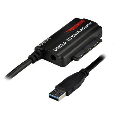 Convertisseur USB 3.0 pour HDD SATA - SSD ou 2"5 ou 3"5 USB3-145/3 MCL Samar
