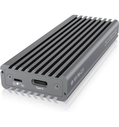 Boîtier externe M.2 NVMe SSD USB 3.1 Type C IB-1817M-C31 IcyBox