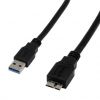 Câble USB 3.0 A Mâle - micro B mâle - 1m MC923AHB-1M/N MCL Samar