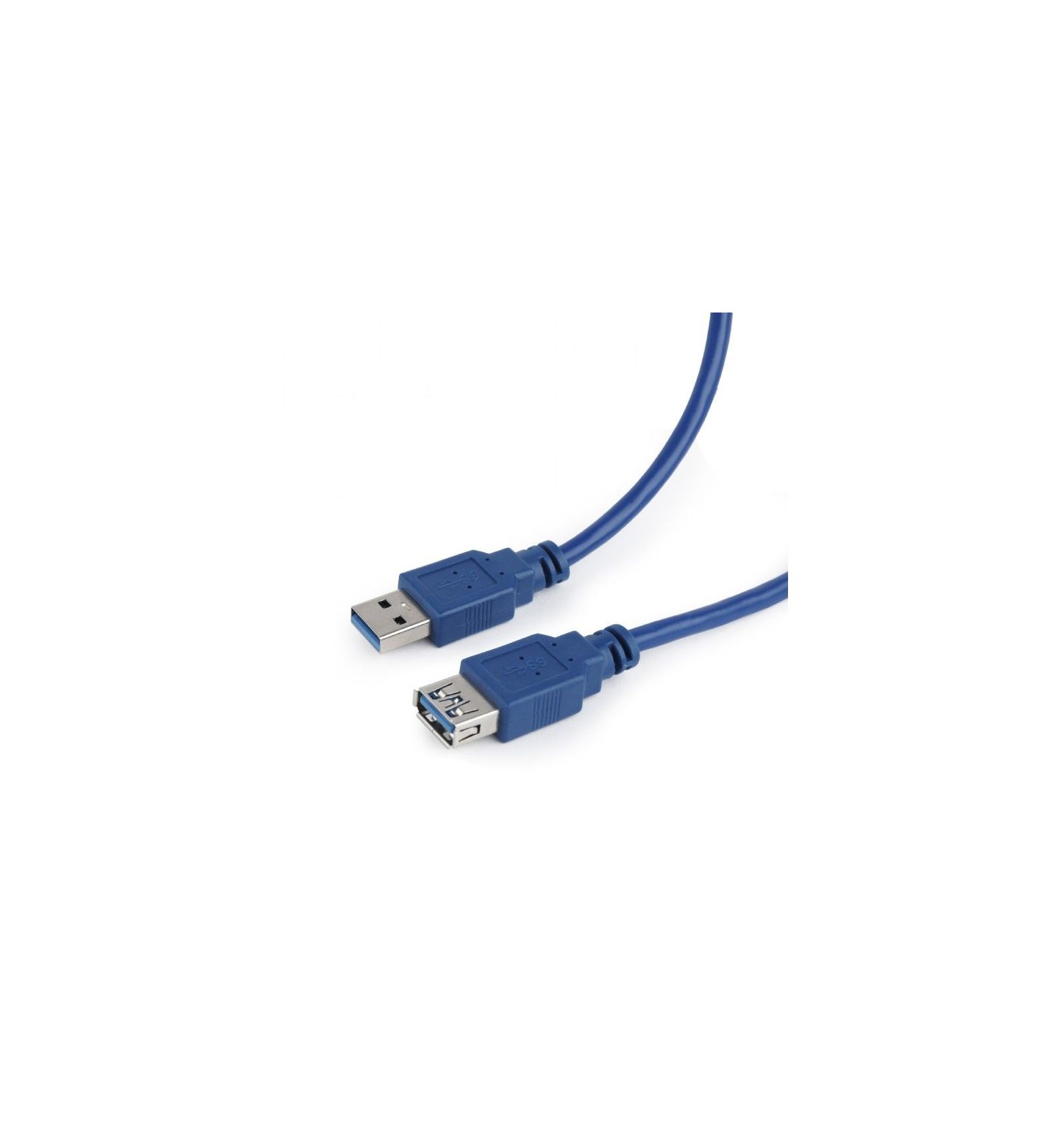 Câble USB 3.0 rallonge A Mâle - A Femelle 1.8 m bleu