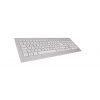 Pack clavier et souris sans-fil design blanc argent DW 8000 Cherry