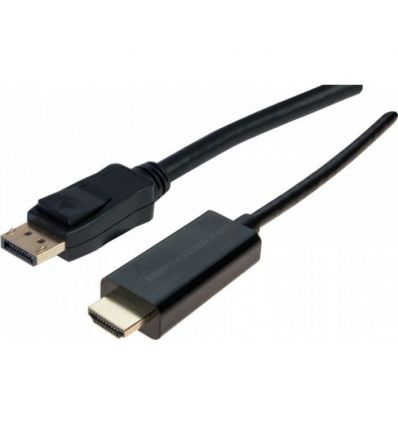 Cordon DisplayPort 1.2 vers HDMI 2.0 actif - 2M Oem Ajyeweb
