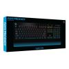 Clavier gamer G213 Prodigy RVB Semi mécanique Commandes Multimédia Logitech