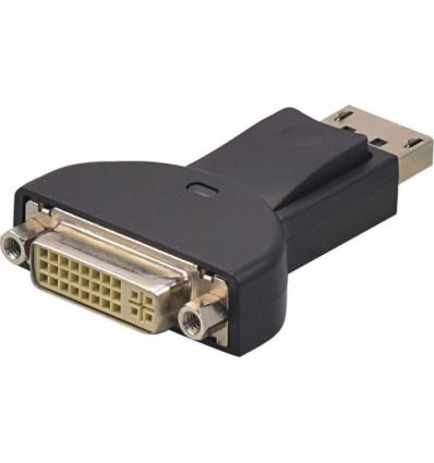 Adaptateur monobloc Displayport Mâle DVI-D Femelle