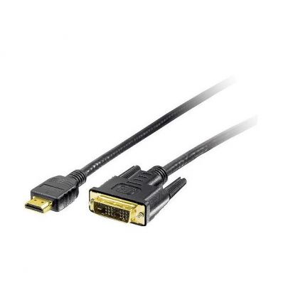 Câble vidéo HDMI vers DVI-D single link M/M 2 m Oem Ajyeweb 