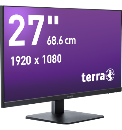 27" 1920x1080 TERRA LED 2727W HA V2 noir GREENLINE PLUS DP HDMI USB-C 3030230 Terra Wortmann 