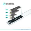 Boîtier SSD externe M.2 NGFF/NVMe, Transparent, RGB TOOQ 