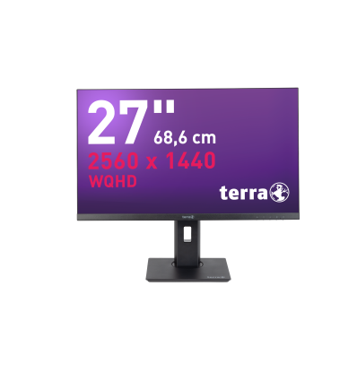 27" 5ms 2560x1440 TERRA LCD/LED 2775W PV V3 USB-C/HDMI/DP 3030231 Terra Wortmann 