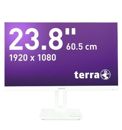 24" 5ms 1920x1080 TERRA LCD/LED 2465W PV white USB-C/DP/HDMI GREENLINE PLUS 3030222 Terra Wortmann 