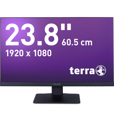 24" 5ms 1920x1080 TERRA LCD/LED 2448W V3 noir HDMI/DP/USB-C GREENLINE PLUS 3030225 Terra Wortmann 