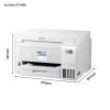 Imprimante multifonction A4 Wi-Fi 4 en 1 Jet d'Encre Couleur EcoTank ET-4856 Epson 