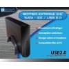 Boitier externe USB2.0 pour HDD ide ou sata 3,5" BEHED35V3U2 Heden