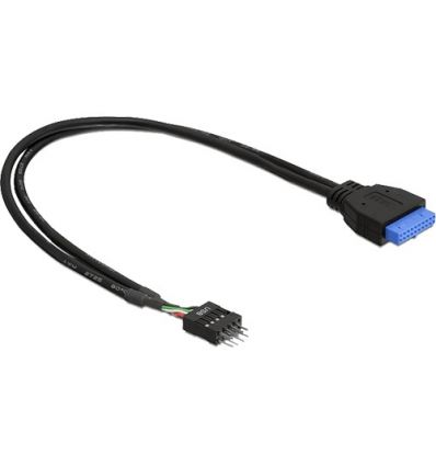  Convertisseur interne USB 3.0 HE20 F - USB 2.0 HE10 M 