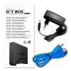 Boîtier 3"5 USB 3.0 Sata Easy Swap IB-366StU3+B noir Icy Box