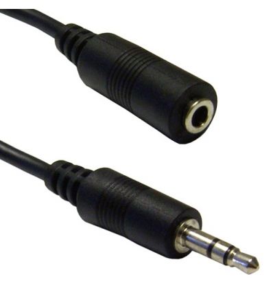  Câble audio Jack 3.5mm Mâle - Femelle 5m 6678405 