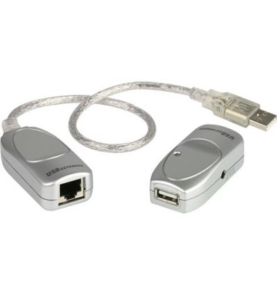  USB extender sur Cat 5 RJ45 USB A - USB A 60m UCE60-AT Aten 