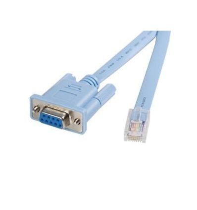  Câble console RJ45 vers DB9 1,8 m pour routeur Cisco M-F DB9CONCABL6 StarTech.com 
