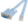  Câble console RJ45 vers DB9 1,8 m pour routeur Cisco M-F DB9CONCABL6 StarTech.com 