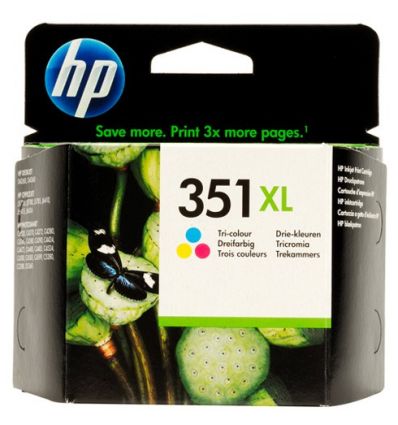 Cartouche HP 351XL Haute capacité couleur (cyan, magenta, jaune) original 