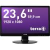  23,6" 7ms 1920x1080 TERRA LED 2445W Noir VGA DVI GREENLINE PLUS 3031209 Terra Wortmann 