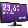  23,6" 5ms 1920x1080 TERRA LED 2455W Noir VGA DVI HDMI GREENLINE PLUS 3031212 Terra Wortmann 