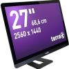  27" 6ms 2560x1440 DisplayPort DVI HDMI VGA TERRA LED 2770W GREENLINE PLUS 3031210 Terra Wortmann 