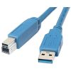  Câble USB 3.0 A Mâle - B Mâle 1.8m 