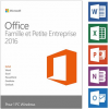  Licence en Boite Office Famille et Petite Entreprise 2016 pour Windows T5D-02391 Microsoft 
