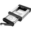  Rack disque 5"1/4 SATA pr HDD 3"1/2 fanless IB129SSK-B Icy box 