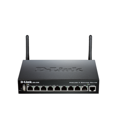  Routeur de Services Intégrés Sans Fil - IEEE 802.11n - 8 ports DSR-250N D-Link 
