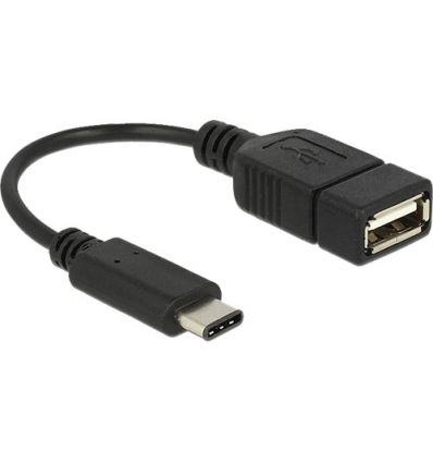 Adaptateur USB 2.0 Type C vers A Femelle 15cm 65579 Delock
