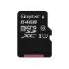 Carte µSD HC + adaptateur SD 64 Go CL10 SDC10G2-64GB Kingston
