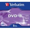 DVD +R 4,7 Go par 5 43497 Verbatim