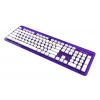 Clavier sans fil étanche IP67PdpRock Candy Wireless Keyboard - Modèle violetPDP2191
