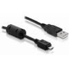 Câble USB 2.0 A Mâle - Micro USB B Mâle 2m ferrite