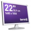 Ecran 16:10 22" 5ms 1680x1050 TERRA LED 2230W blanc VGA DVI GREENLINE PLUS 3031196 Terra Wortmann
