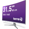 31,5" 5ms 2560x1441 TERRA LCD/LED 3280W silver/white CURVED DP/HDMI 3030031 Terra Wortmann