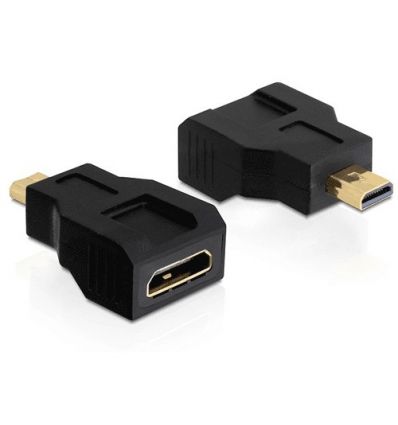 Adaptateur HDMI D C19 Femelle vers Micro HDMI Mâle