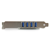 Carte reseau PCI Express 4 ports USB 3.0 SuperSpeed PEXUSB3S4V StarTech.com