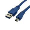 Cable USB3 A male / mini 5 points male