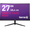 27" 2560x1440 TERRA LED 2764W PV noir GREENLINE PLUS DP HDMI HDR 3030057 Terra Wortmann