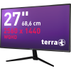 27" 2560x1440 TERRA LED 2764W PV noir GREENLINE PLUS DP HDMI HDR 3030057 Terra Wortmann
